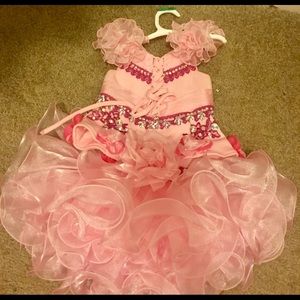 Dresses - Pink Bedazzled Pageant Dress Dresses - Pink Bedazzled Pageant Dress